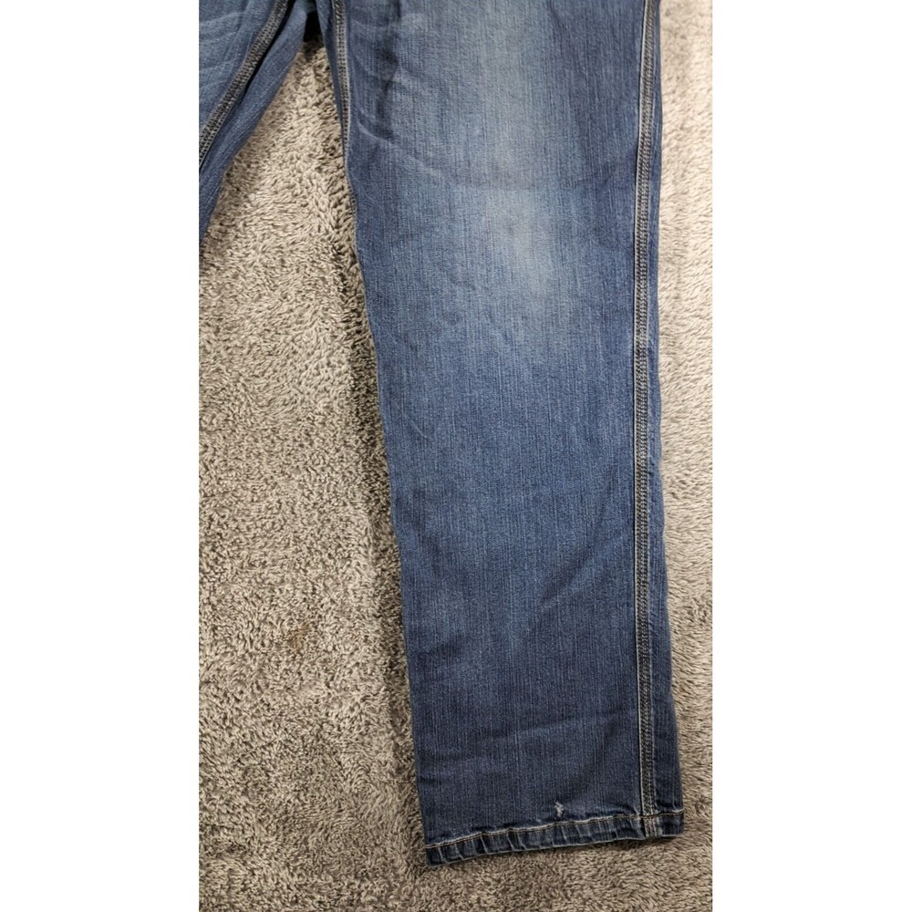 Wolverine Jeans Mens Sz 32x32 Blue Denim Flame Resistant FR Straight Workwear - Picture 6 of 14
